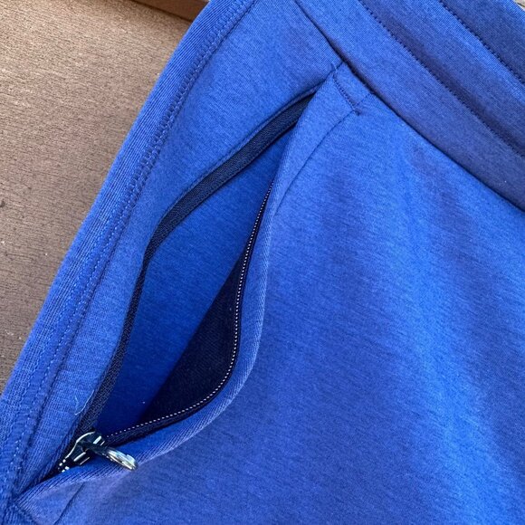 32 Degrees Cool Mens Navy Blue Sweat Shorts With Draw String Sorts Size XL - Picture 6 of 9